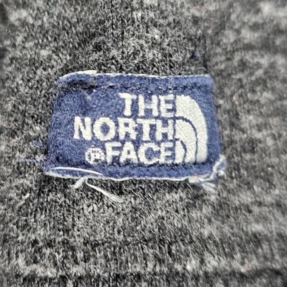 The North Face Henley Mens XL‎ Gray Long Sleeve Heathered Tri-Blend Pullover